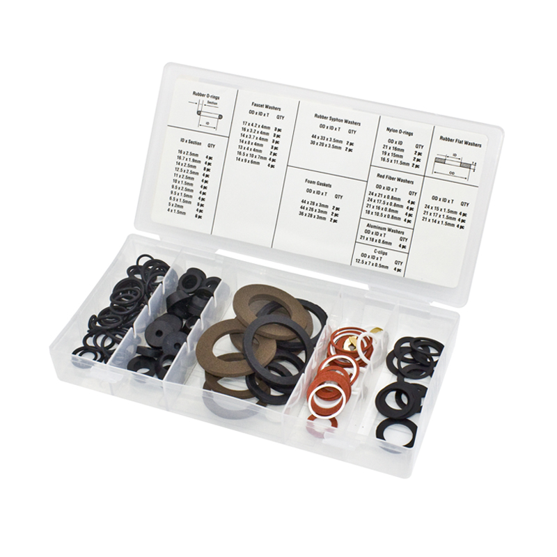 125pc Tap reseating washer assortment