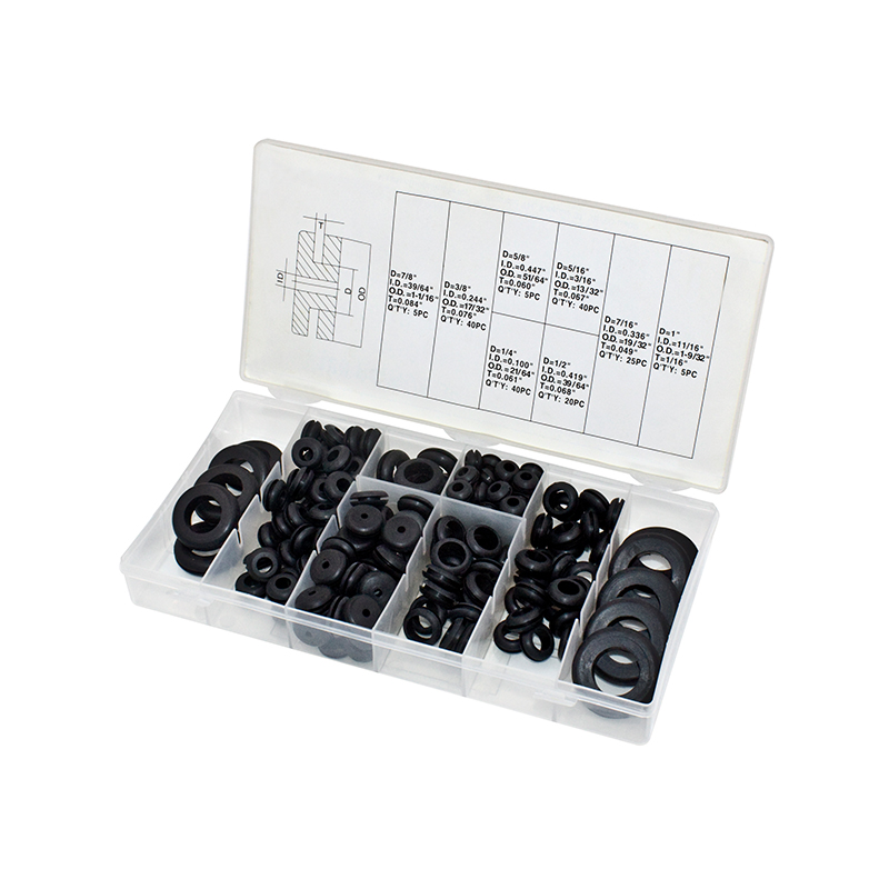 180pc Rubber Grommet Assortment